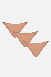 Cloud Cotton String Bikini in Buff (Pack)