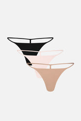 Glacé String Thong in Ballet (Pack)