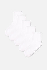 Flutter Sock in White (Pack)