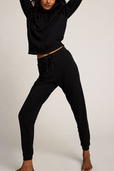 Club Jogger in Black