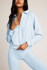 Club Pullover in Glacier