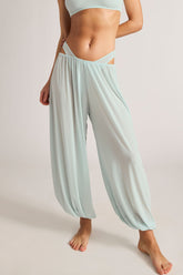 Slink Draped Pant in Mist