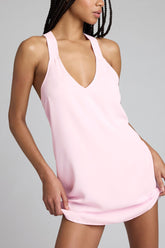 Supreme Mini Slip Dress in Babe