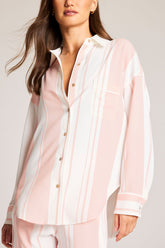 Supreme Shirt in Shell Stripe