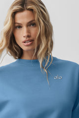 Accolade Crew Neck Pullover - California Blue
