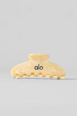 90's Claw Clip - Warm Butter Pearl