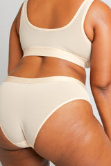 Sieve Brief in Peach
