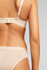 Silky Brief in Peach