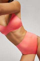 Glacé Non-Wire Bra in Coral