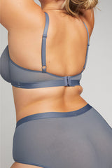 Sieve Demi Bra in Slate