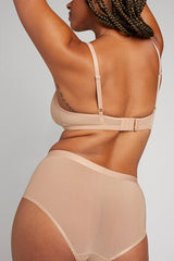 Sieve Non-Wire Bra in Buff