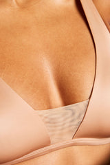 Glacé Plunge Bra in Buff