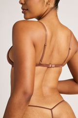 Glacé Stealth Mini Bra in Syrup