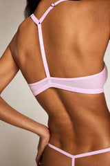 Sieve Racerback Bra in Babe