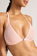Sieve Racerback Bra in Shell
