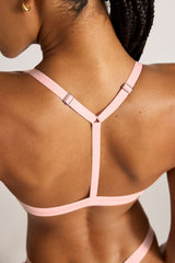 Sieve Racerback Bra in Shell