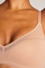 Sieve Stealth Non-Wire Bra in Buff