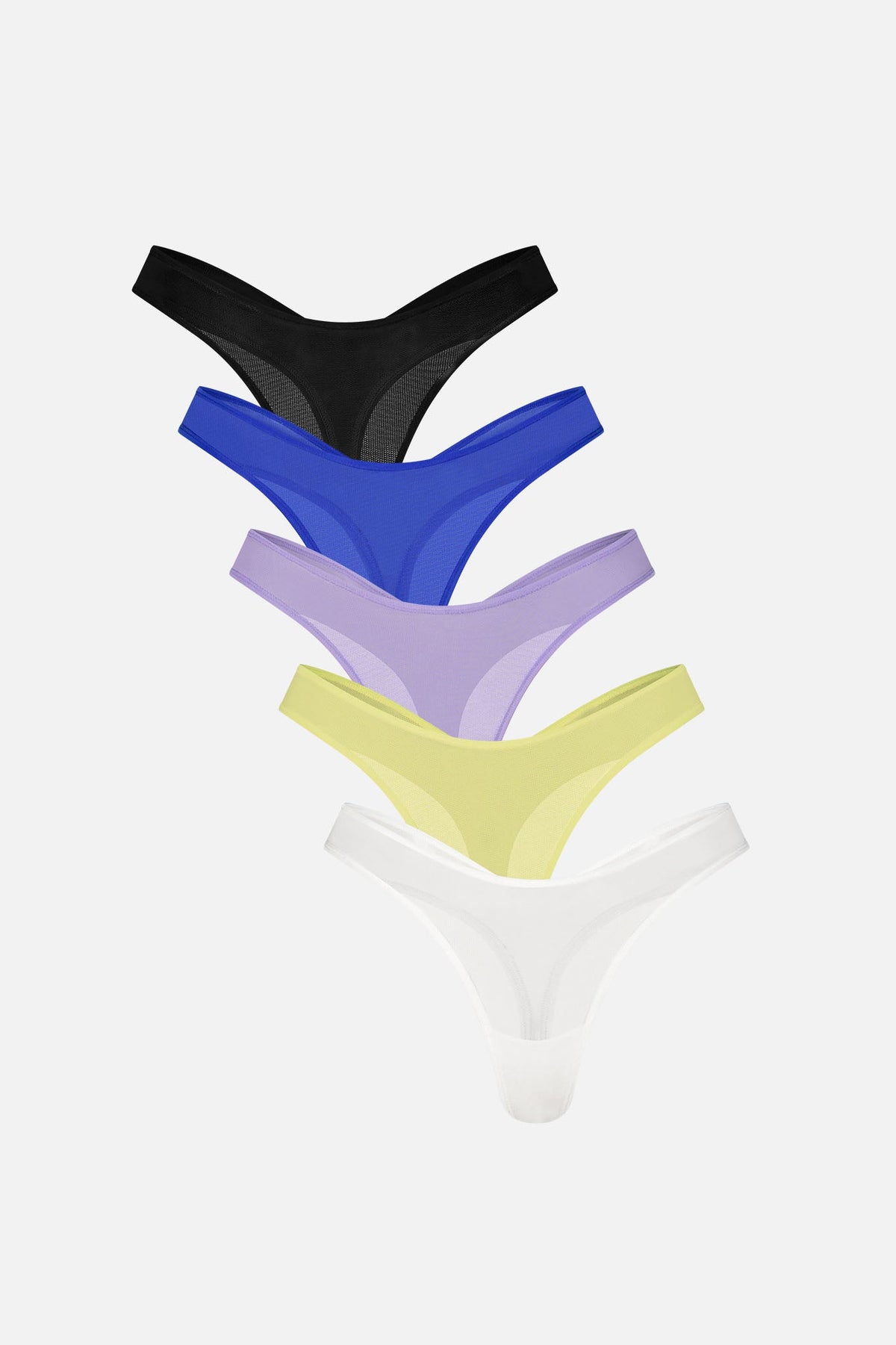 Sieve Dipped Thong in Electric (Pack)