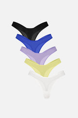 Sieve Dipped Thong in Electric (Pack)