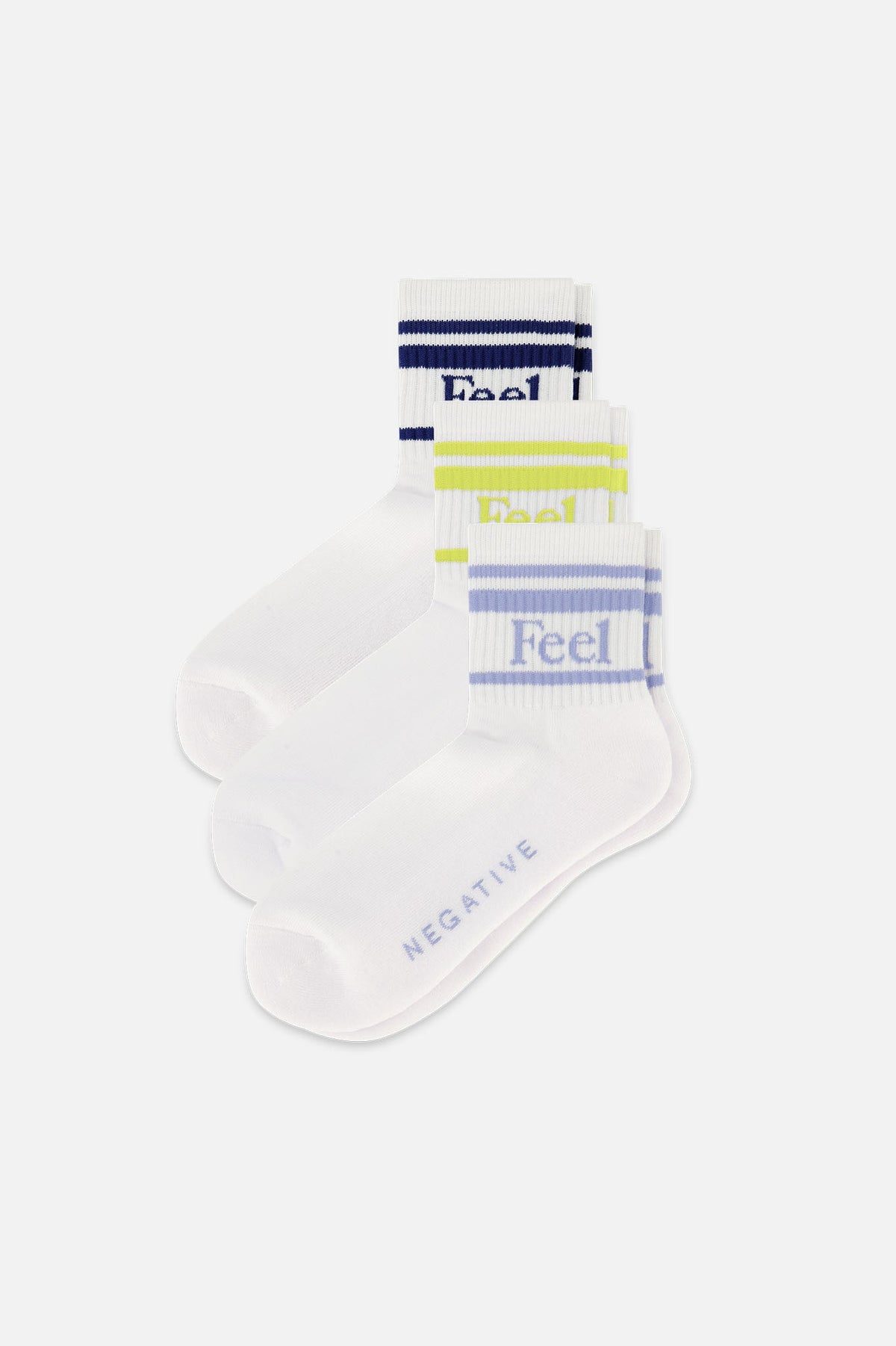 Feel Good Crew Sock in Set (Pack)