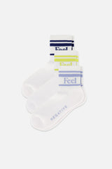 Feel Good Crew Sock in Set (Pack)