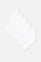Flutter Sock in White (Pack)