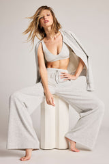 Airis Scoop Bra in Heather Grey