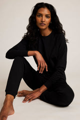 Club Jogger in Black