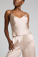 Eclipse Washable Silk Cami in Fizz