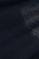 Pointelle Baby Tee in Black