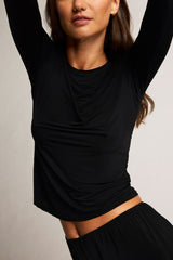 Slink Long Sleeve in Black