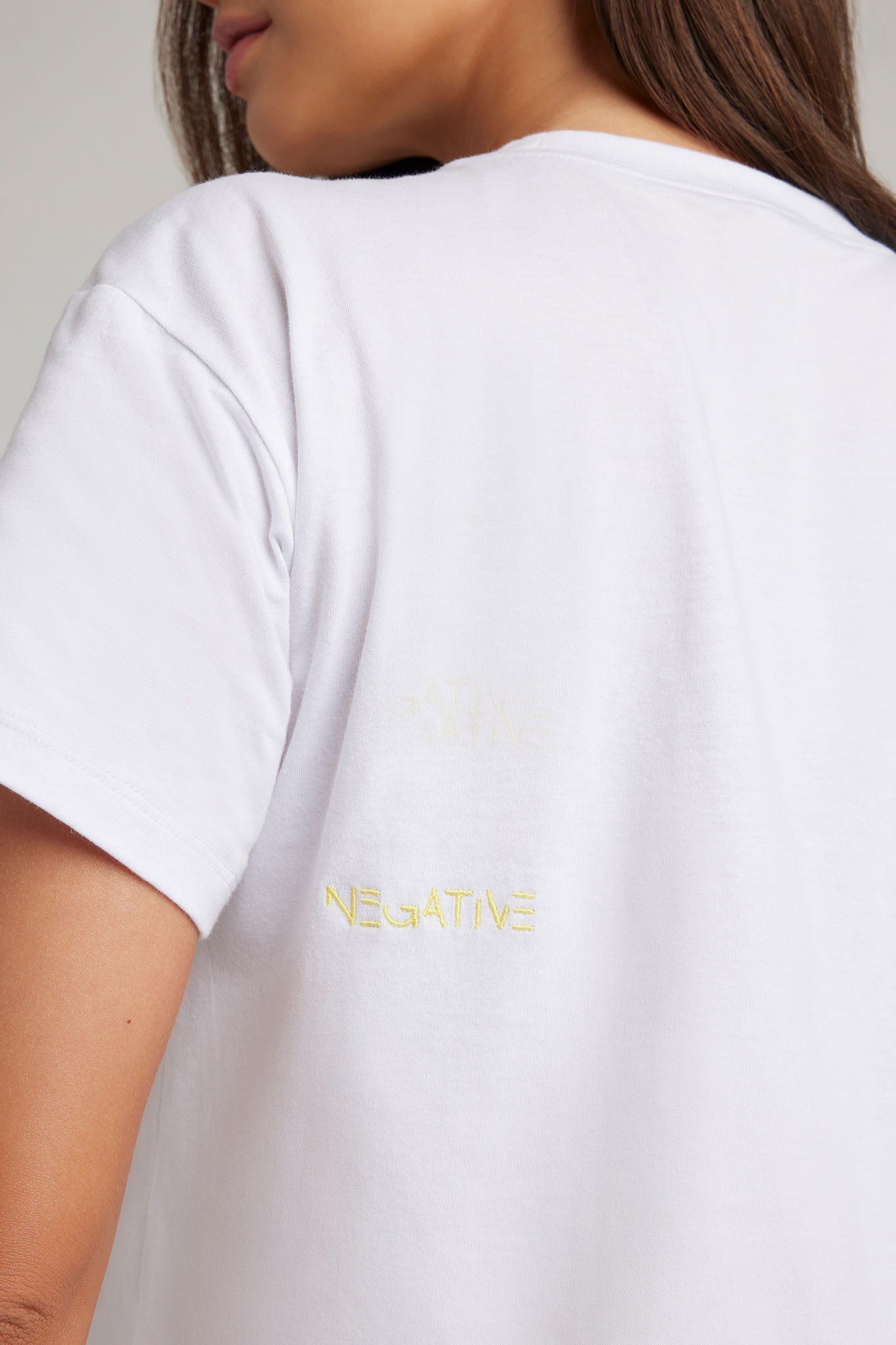 Uniform Baby Tee in White: Mermaid Edition