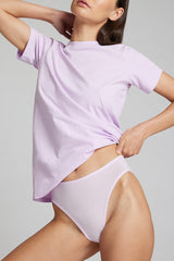 Uniform Crew Tee in Lilac