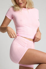 Whipped Baby Tee in Babe