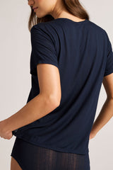 Whipped Boyfriend Tee in Navy