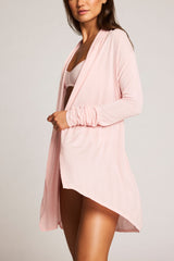 Whipped Mini Robe in Shell