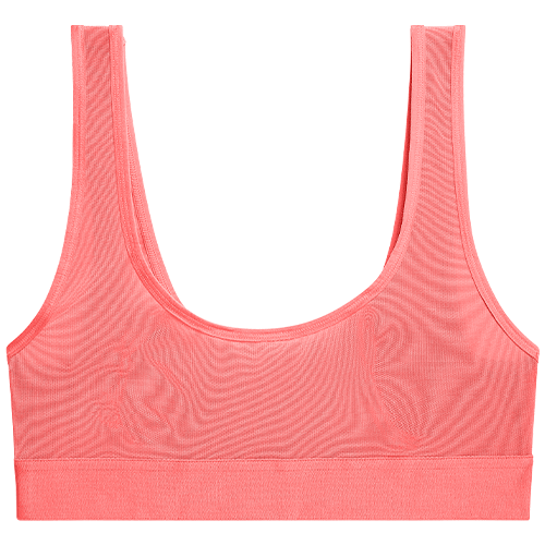 Sieve Bra Top in Coral