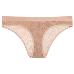 Sieve Brief in Buff Boa
