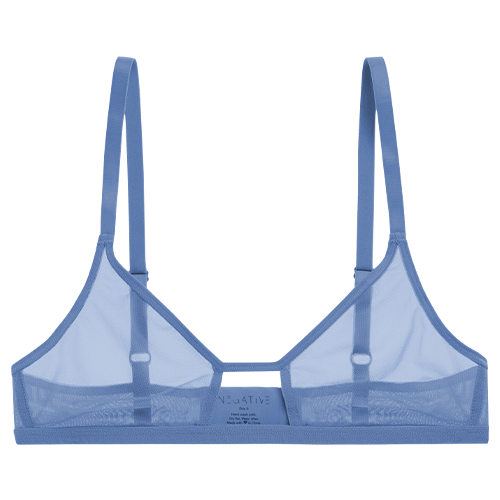 Sieve Cutout Bra in Slate