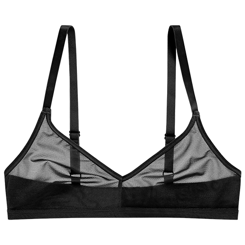 Sieve Non-Wire Bra in Black