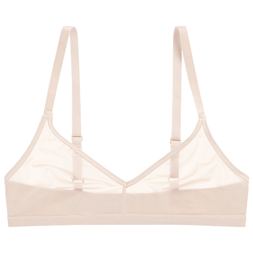 Sieve Non-Wire Bra in Peach
