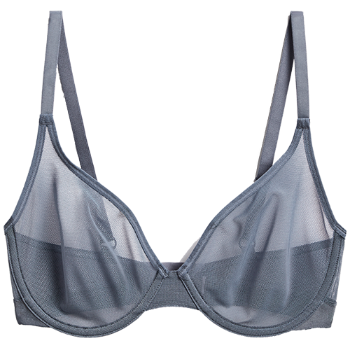 Sieve Demi Bra in Slate