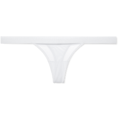 Sieve Thong in White