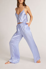 Eclipse Washable Silk Button Cami in Muse