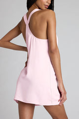 Supreme Mini Slip Dress in Babe