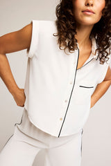 Supreme Short Sleeve Shirt in Ivory