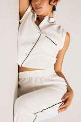 Supreme Short Sleeve Shirt in Ivory