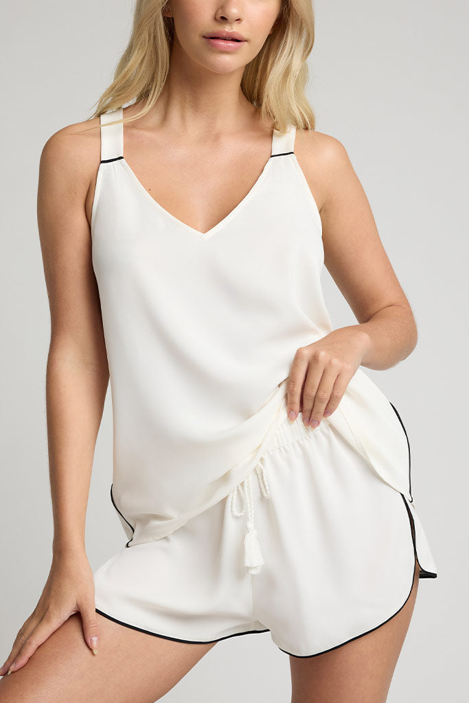 Supreme Tank in Ivory