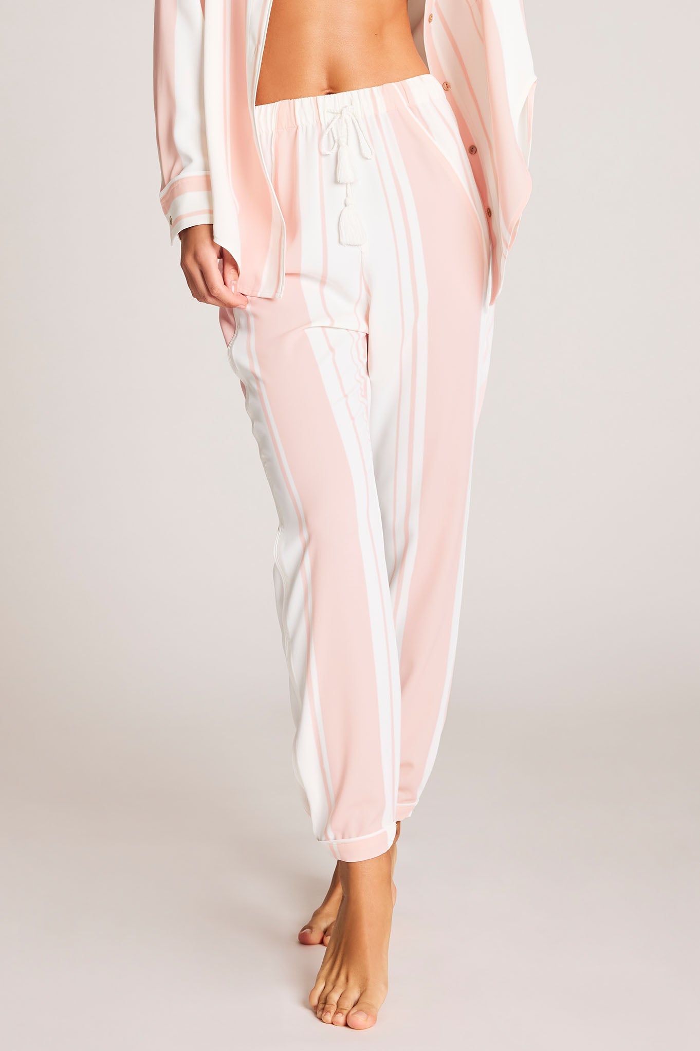 Supreme Jogger Pant in Shell Stripe