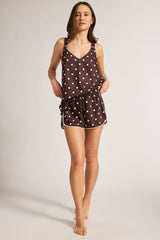 Supreme Tank in Espresso Dot